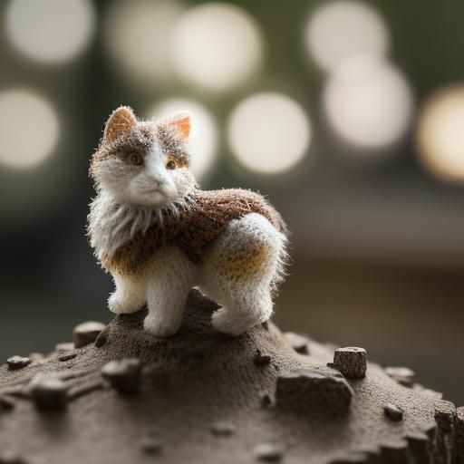 Detailed Dollhouse Ballroom Macro Photography