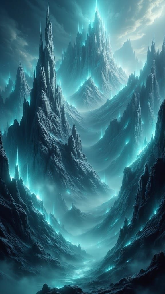 Surreal Boreal Tundra in Dreamlike Dye-Transfer Style