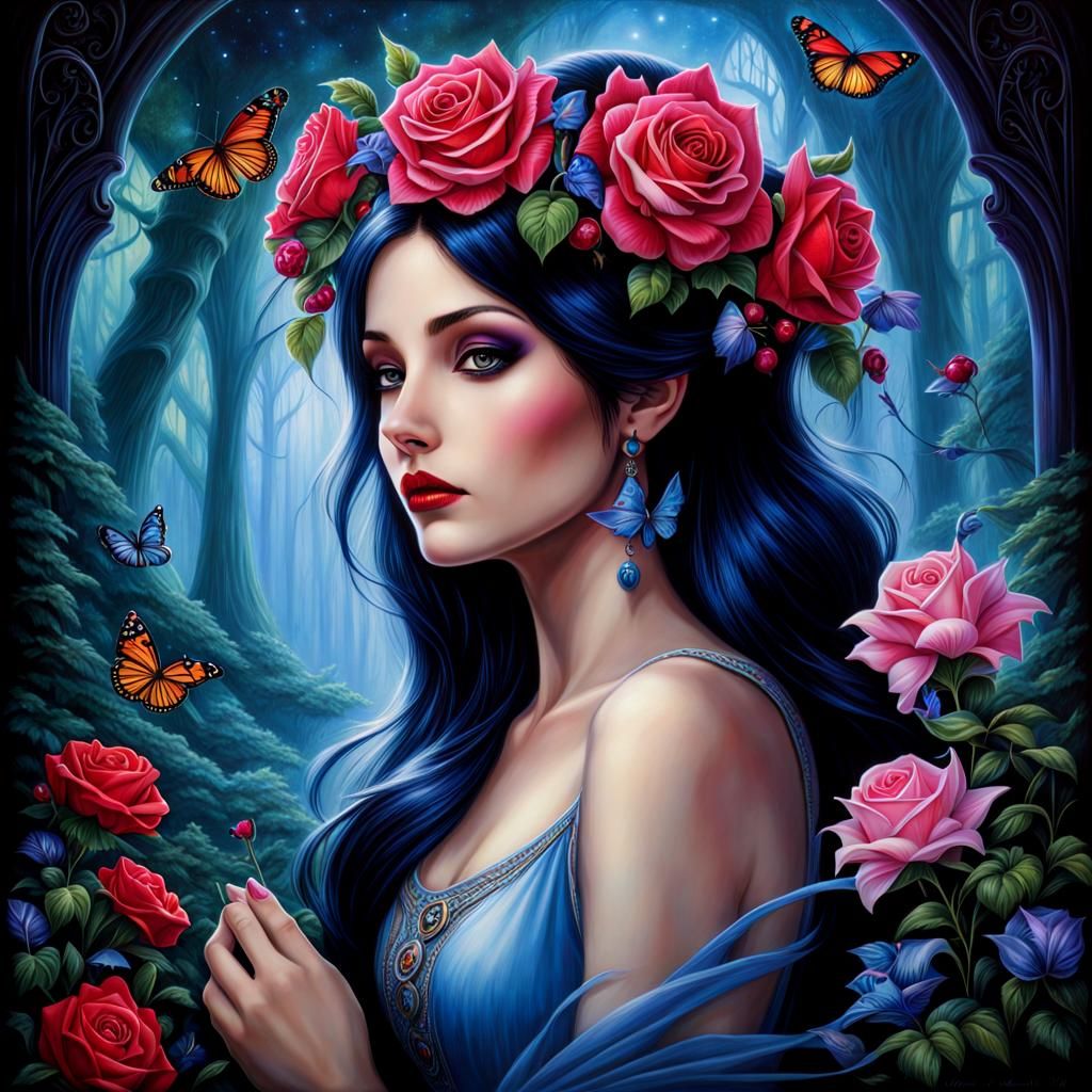 Enchanted Fantasy Dreamscape in Ethereal Style