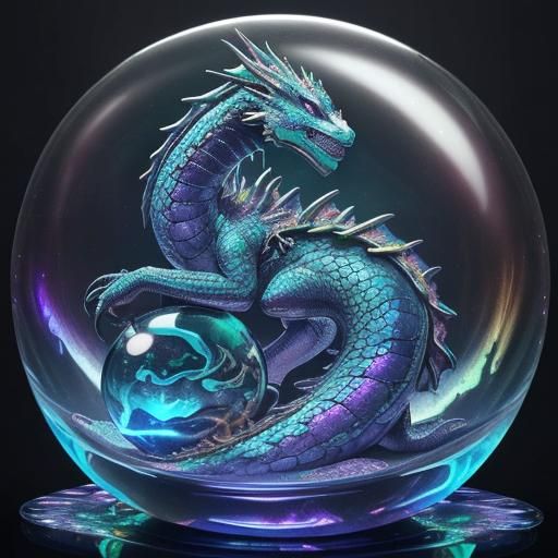 Iridescent Dragon Pearl