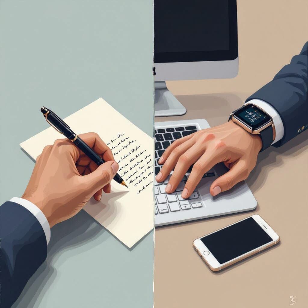 Contrast of Old and New Communication Styles