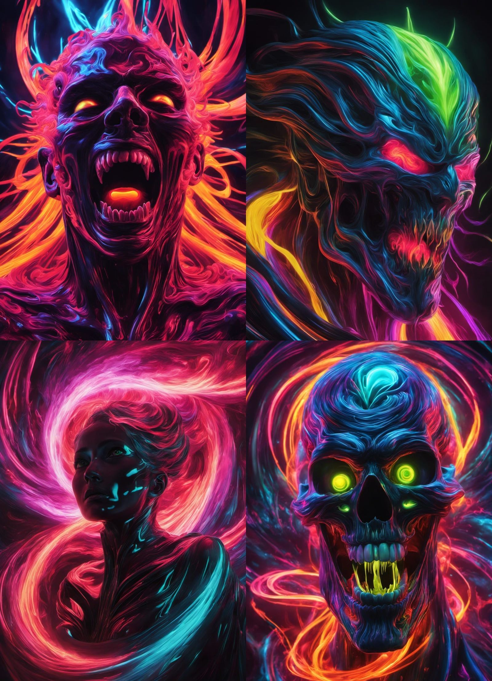 Neon ghost.