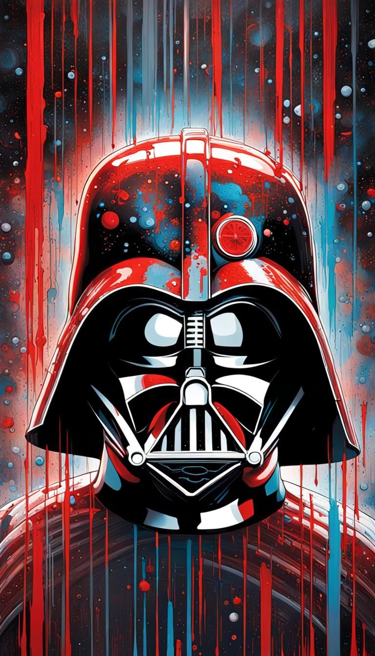 Graffiti Art: Coca-Cola, Galaxy, Darth Vader Fusion