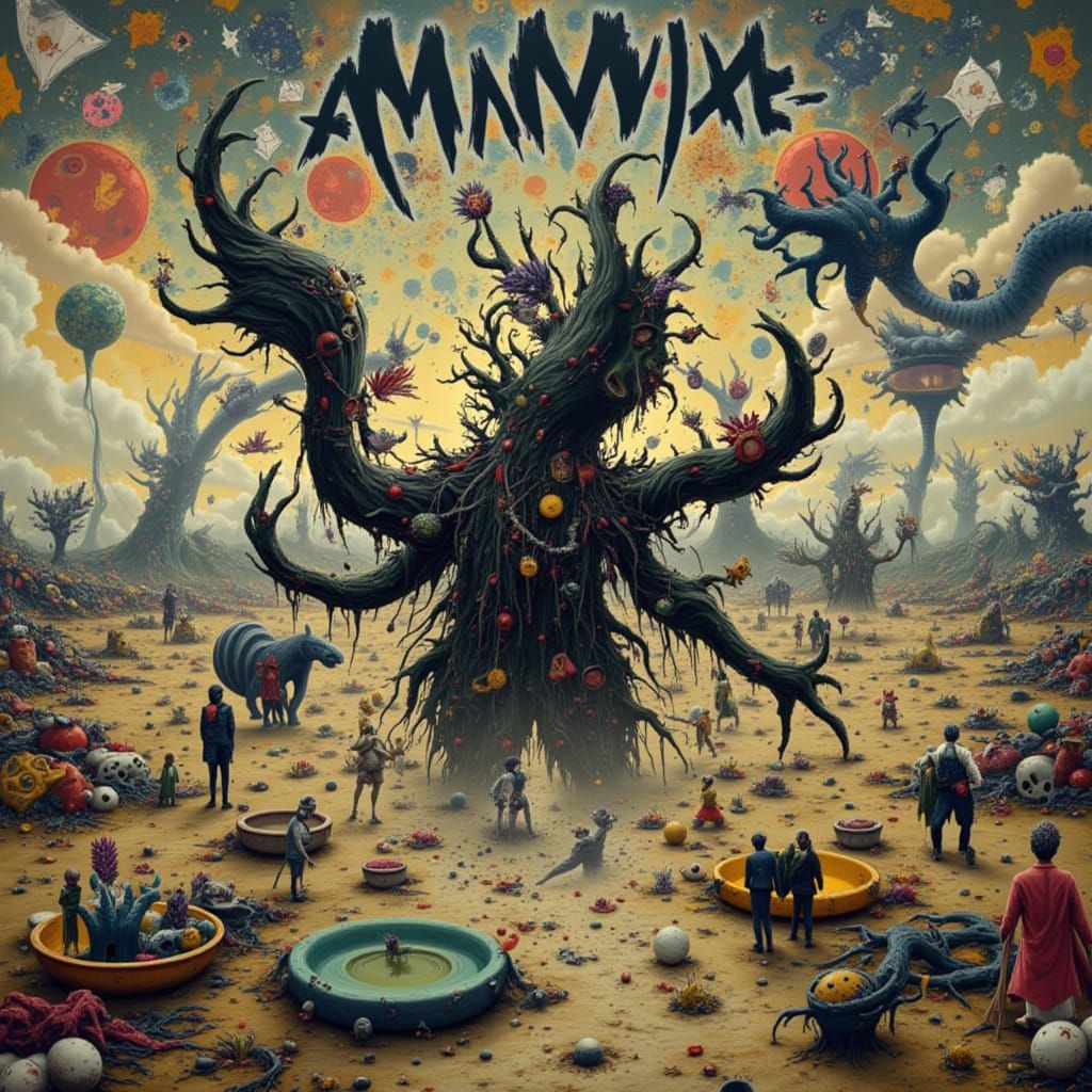 <lora:Monsters:1.0> <lora:Raw Shock:1.0>