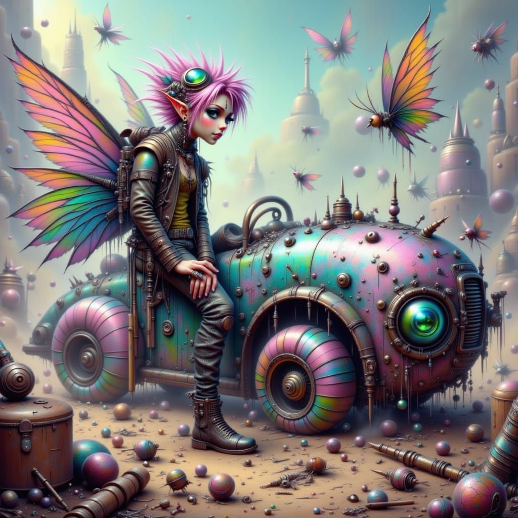 Confused Butterfly Mechanic and Broken Speed-Air Vehicle