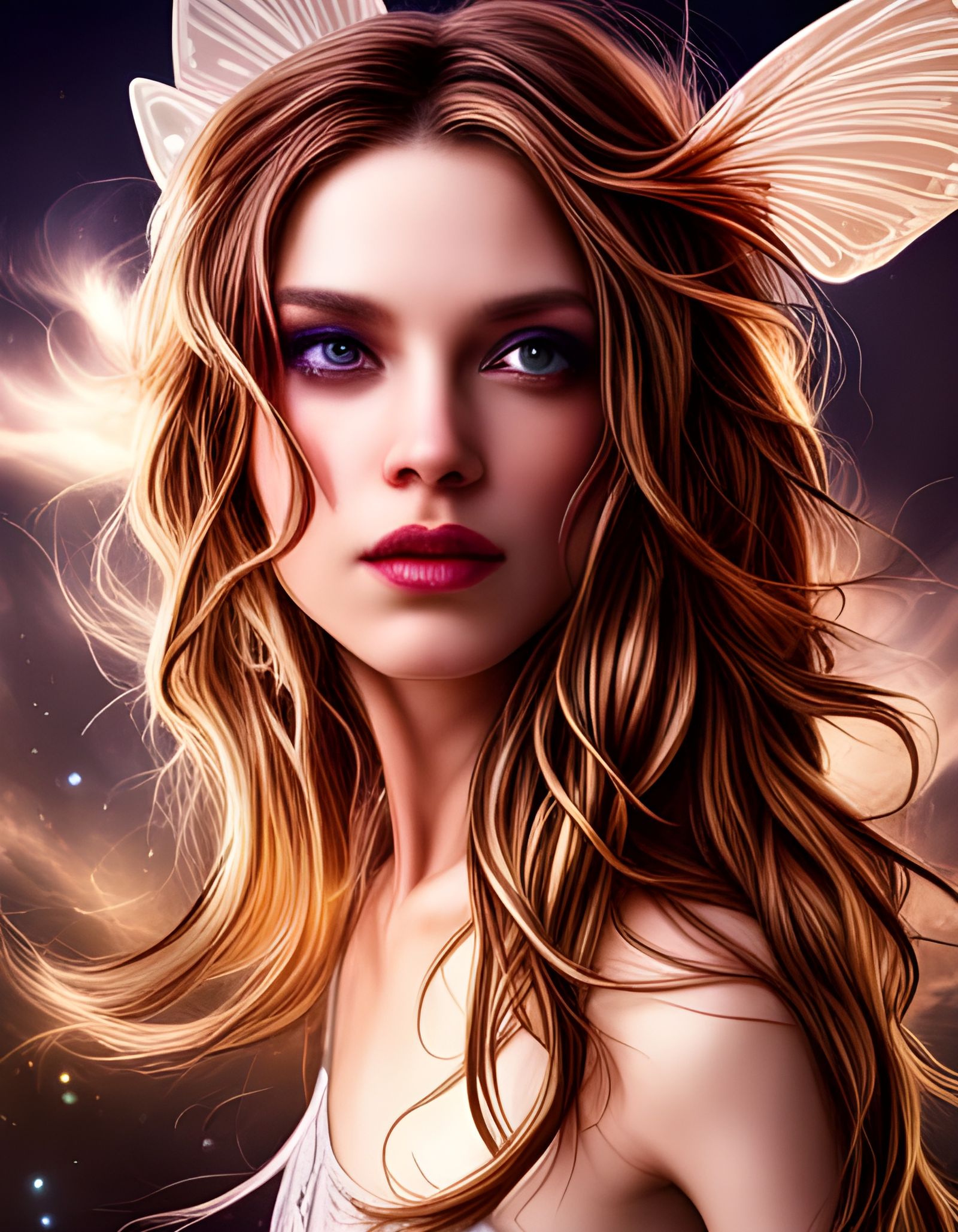 Beautiful Cosmic Fairy in Photorealistic 8k