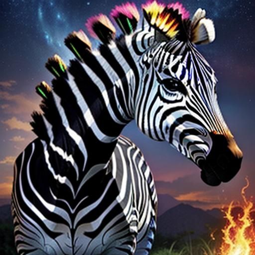 Celestial Jewels: Dramatic Energy in Surreal Opalescence