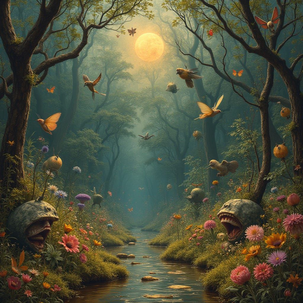 AI's Digital Garden of Earthly Delights