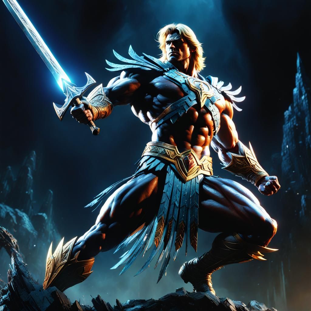 He-Man Receives Power: Dynamic CGI Anime