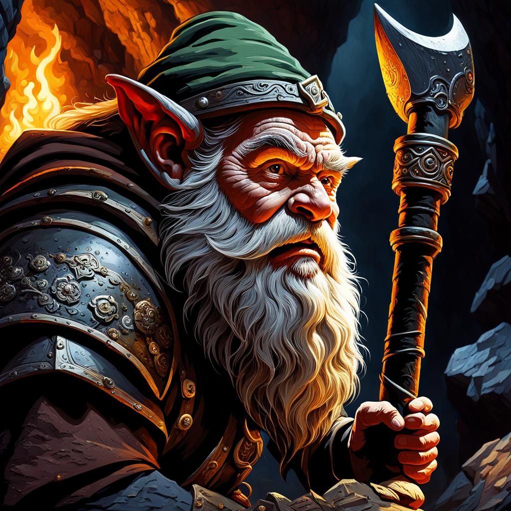The dwarven miner