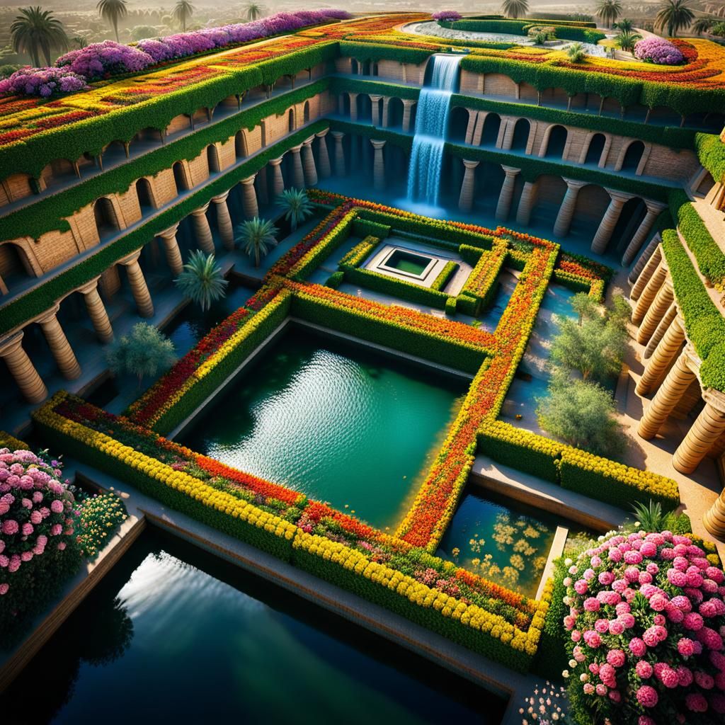 Hanging Gardens of Babylon: Ancient Irrigation System