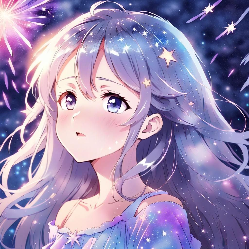 Anime Shooting Stars Key Visual