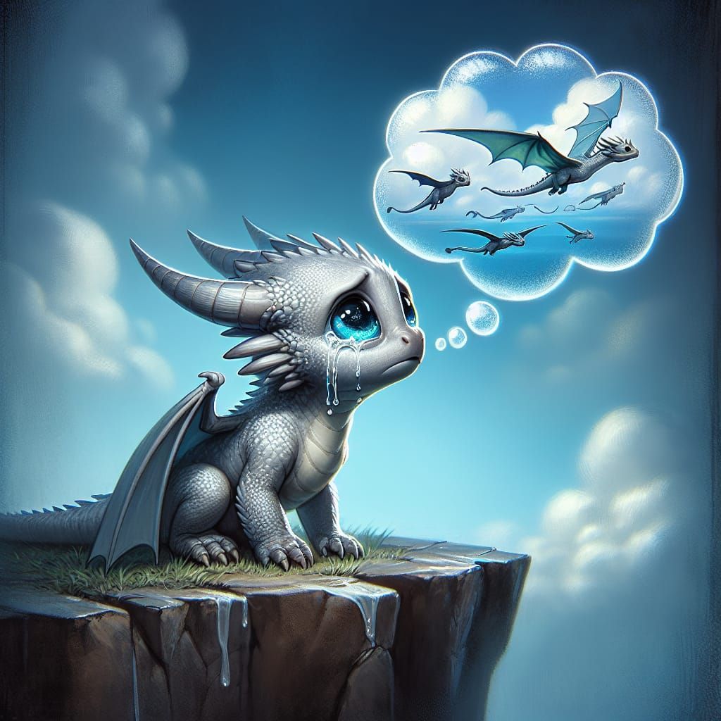 Lonely Dragon's Dream of Flight