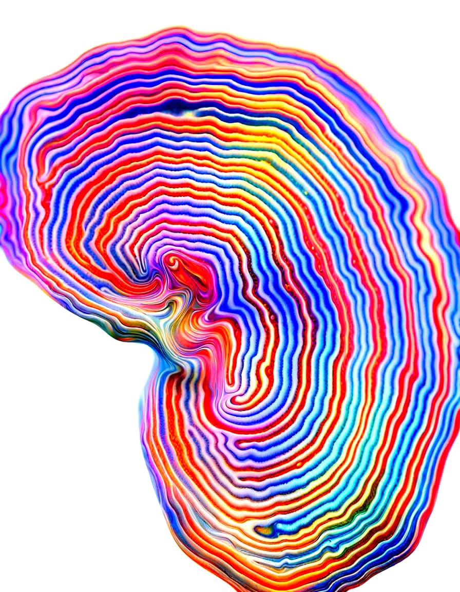 Artificial Moss Agate: Embossed Vivid Sequence