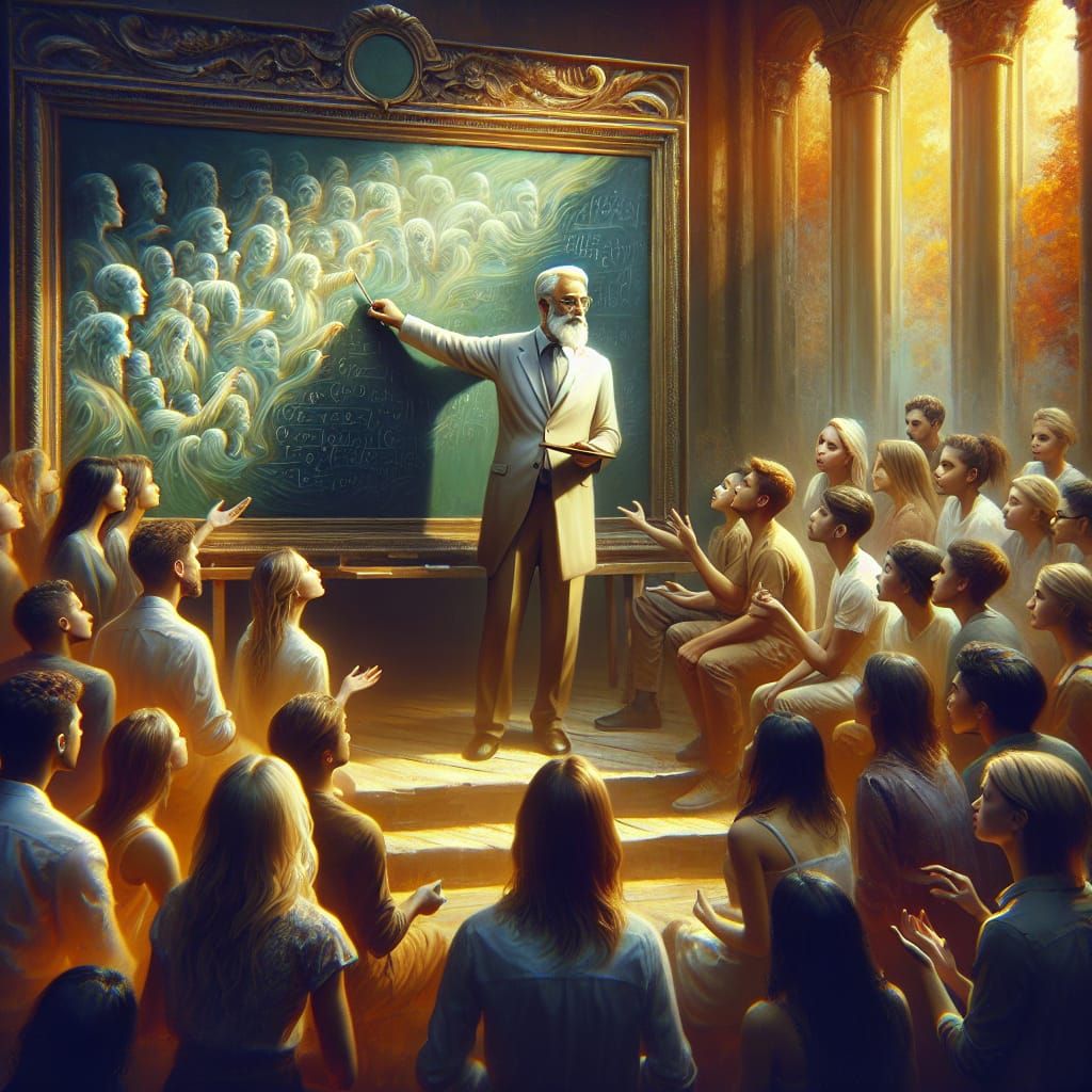 Professor Demonstrates Client-Centered Psychology with Natur...