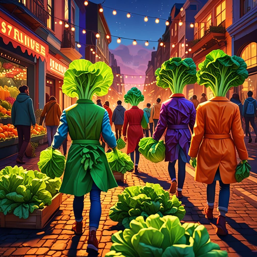 Rights of the salad parade