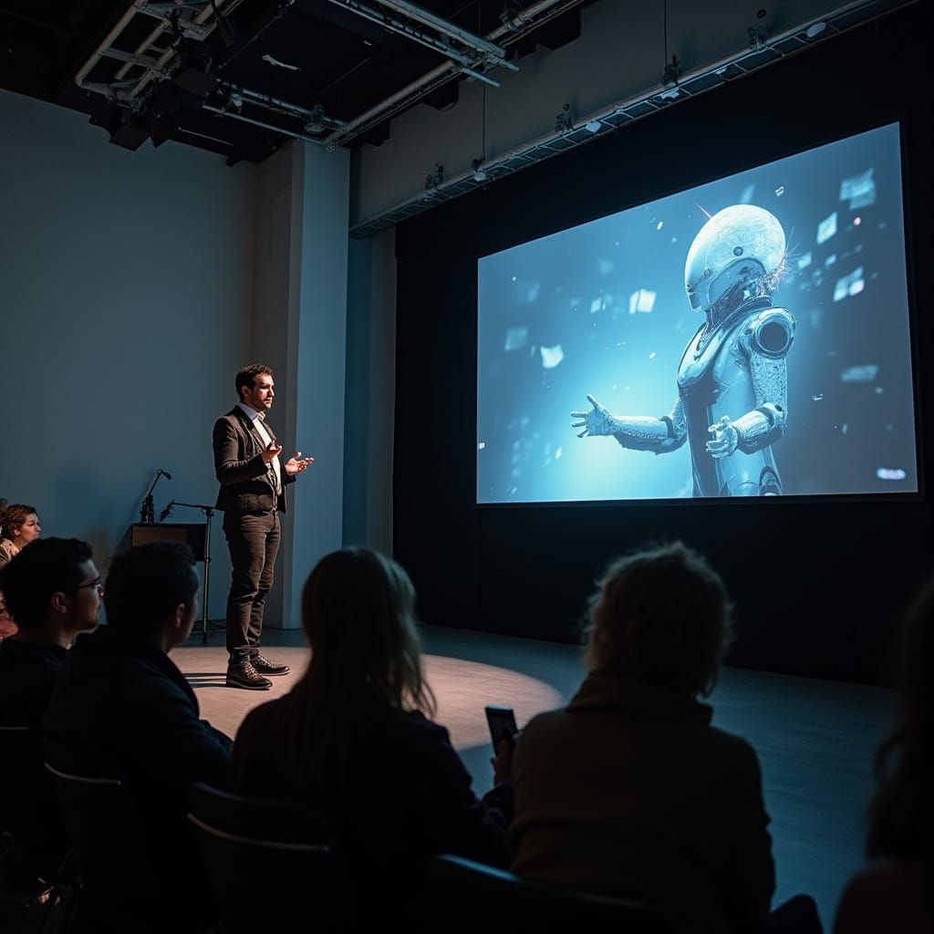 Inspirational Futuristic Lecture by a Modern Visionary