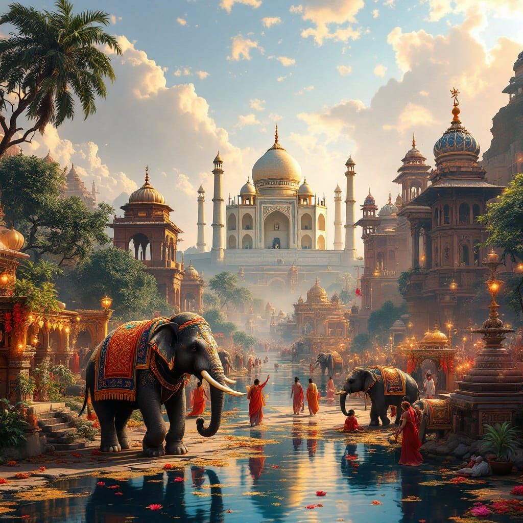 Vibrant India: A Tapestry of History and Culture in Stunning...