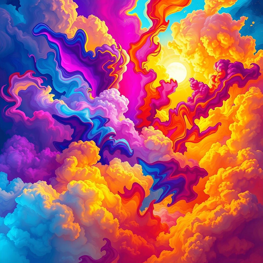 Vibrant Liberation in a Kaleidoscope of Color