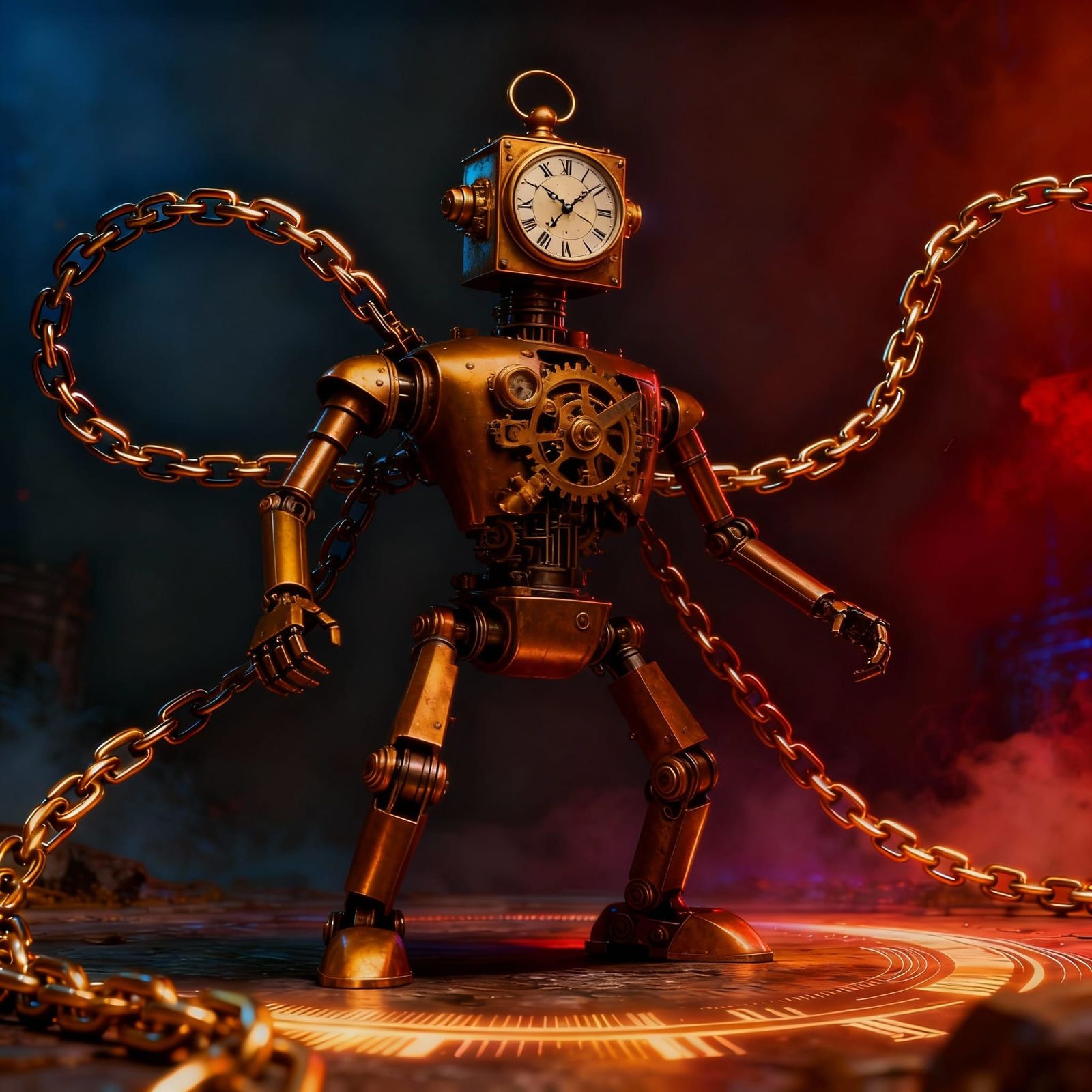 Kromeos: Steel/Psychic Fakemon Automaton