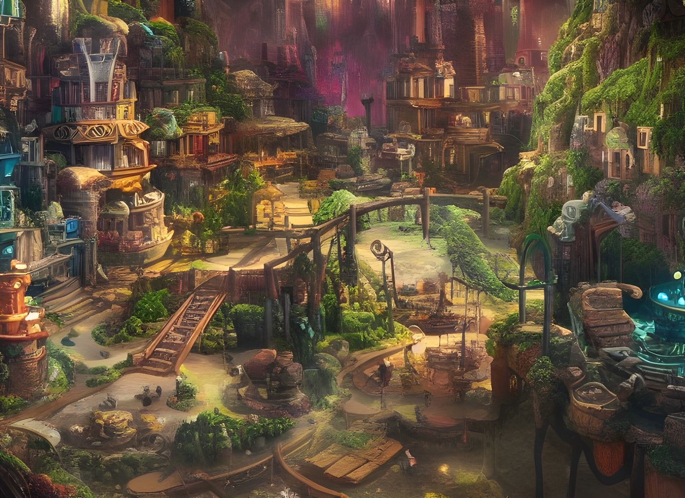 Hidden Village: Tomer Agmon Fantasy II