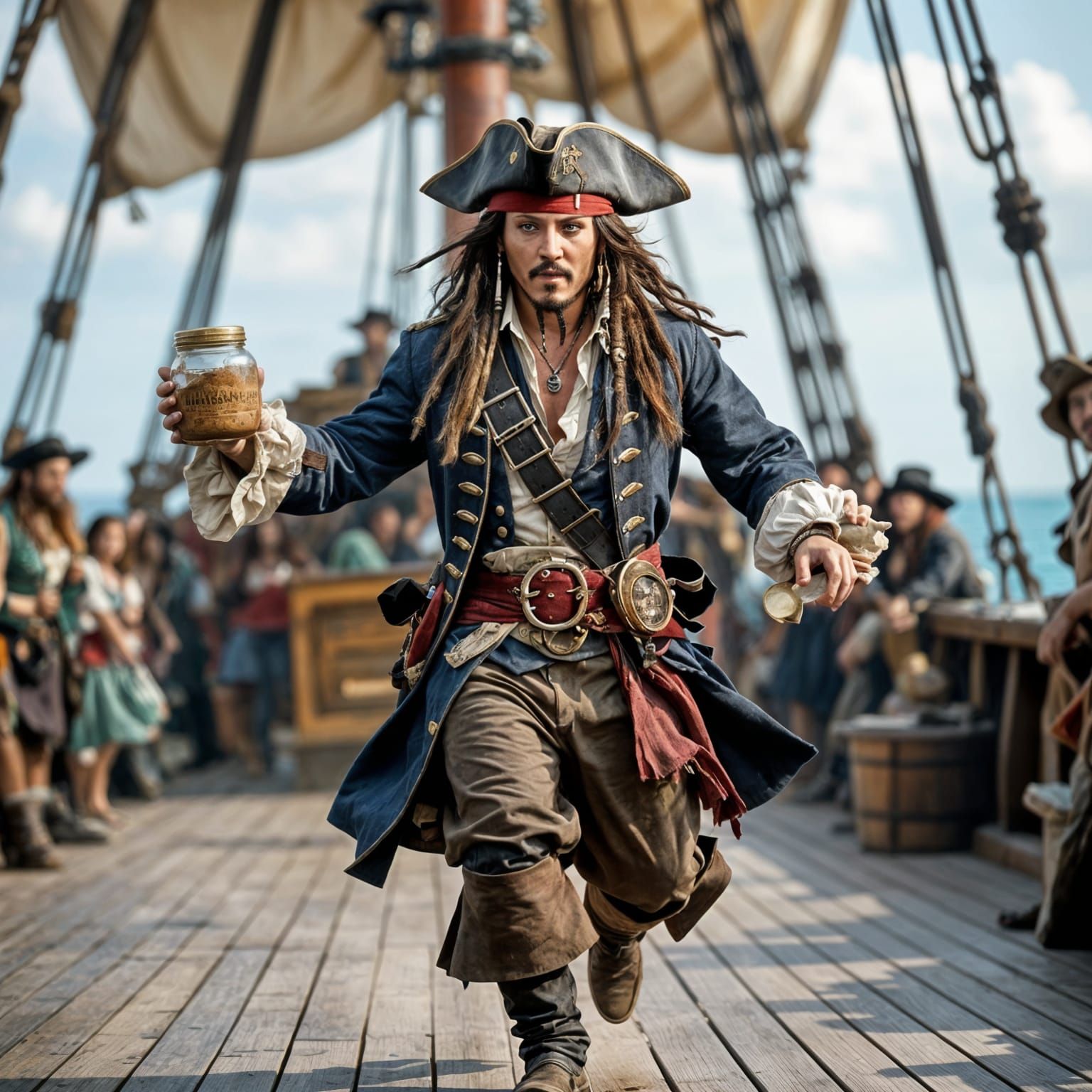 Pirate Captain's Quest for Earth