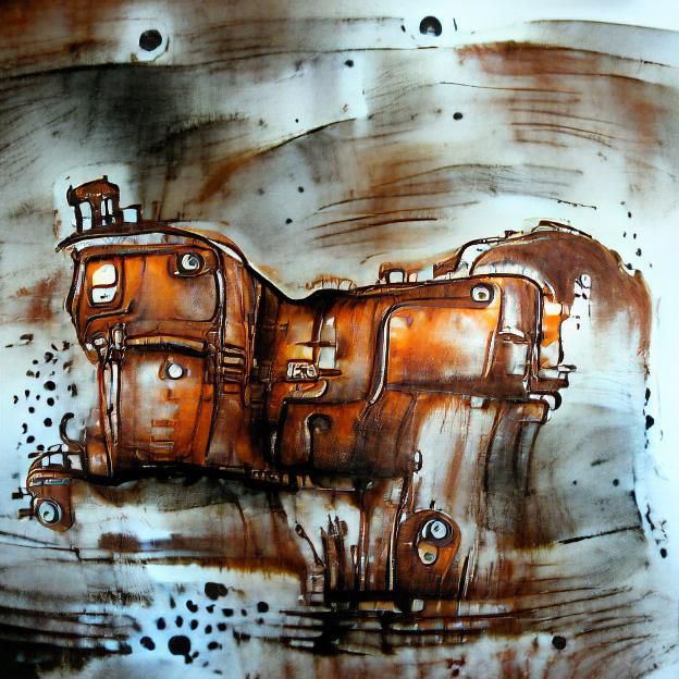 AI Generated Image of a Rustbucket