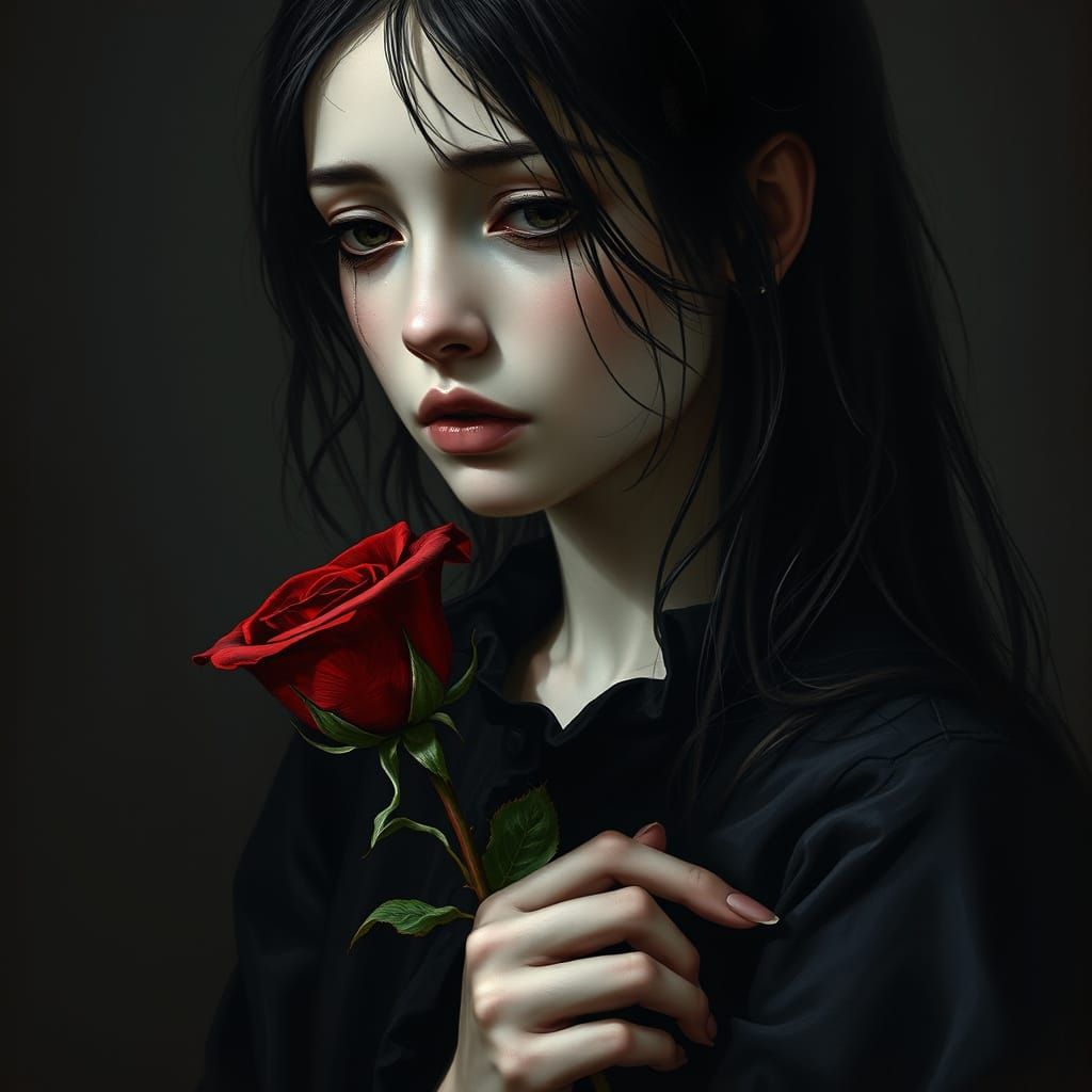 Ethereal Grief in Dark Romanticism