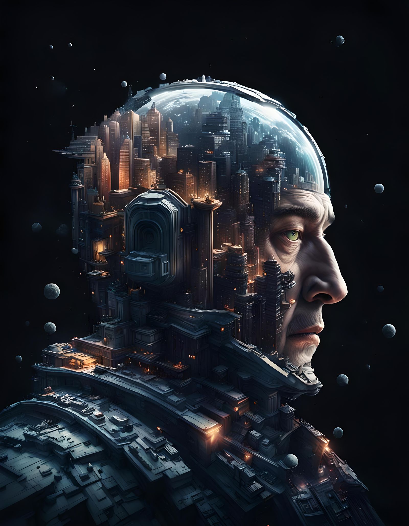 Epic Digital Painting of a Mind