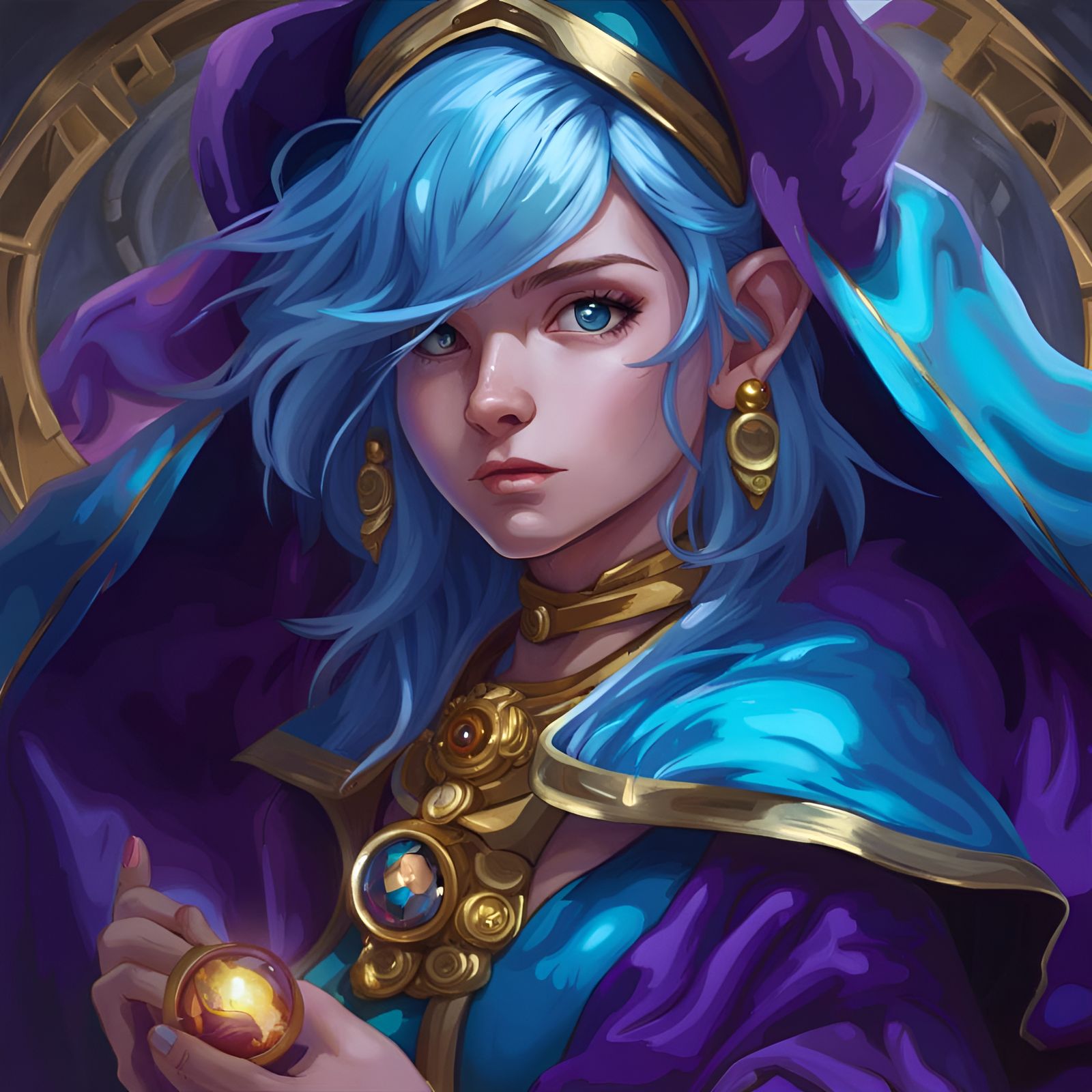 Hyperrealistic Princess Schala of Zeal Kingdom