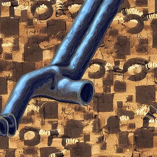 Pipe Nightmare: A Tangled Metal Labyrinth