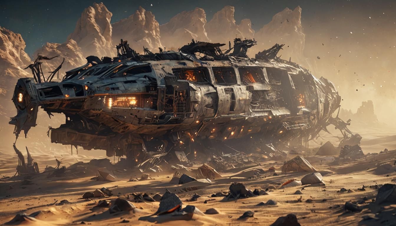 Wreck of the Hunters Pride