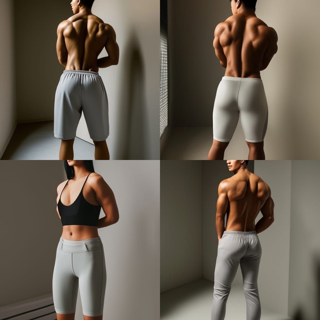 Androgynous Model Portrait in Hyperdetailed Digital Art