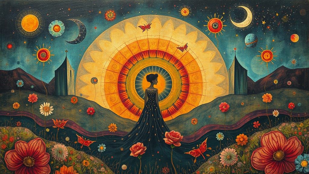 Surreal Dreamscape of Liminal Textures and Patterns