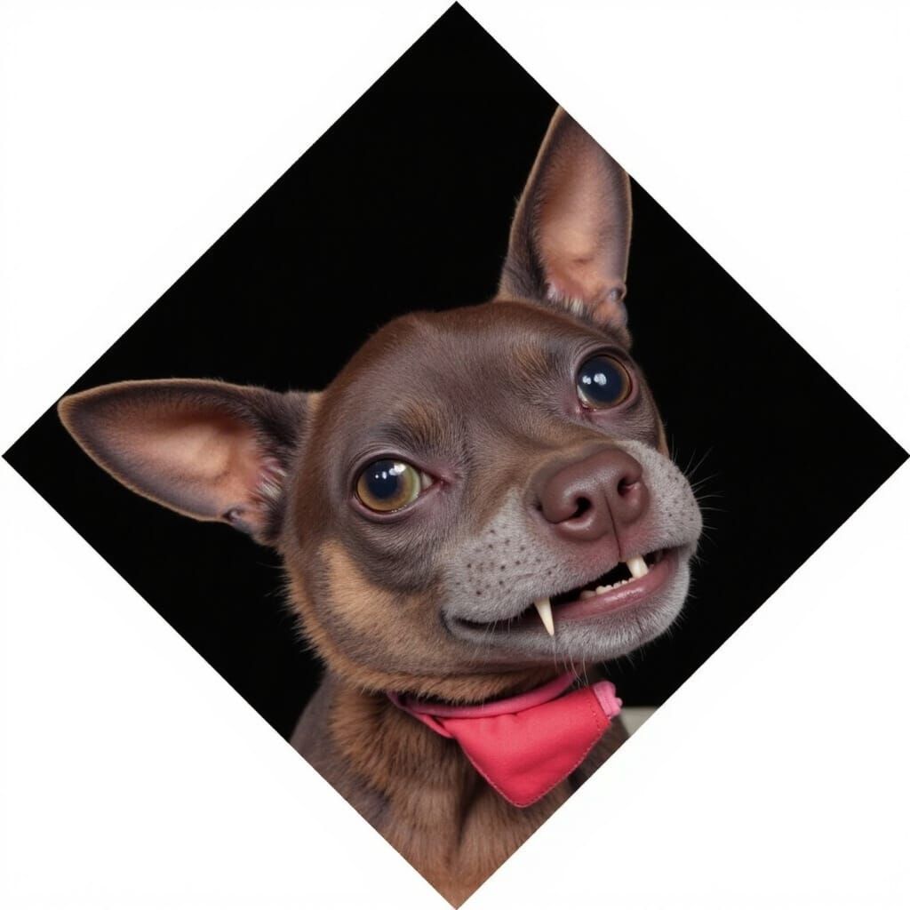 <lora:GN RetroAlienPets:1.0> on a flower background