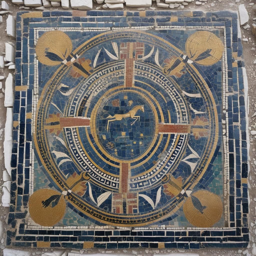 Ancient Greek Mosaics Unearthed in Türkiye