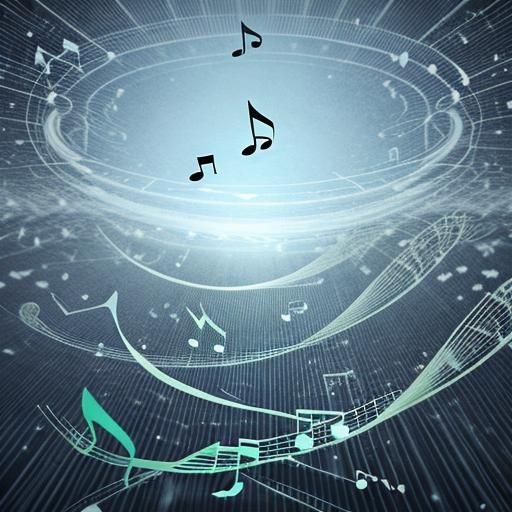 Kinetic Musical Notes in Motion