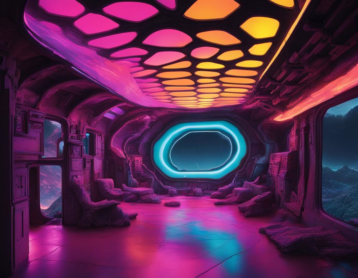 Antigravity Transports in Neon Landscape