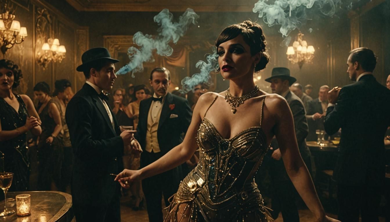 Provocative Cabaret Dancer in Weimar Berlin, Film Still