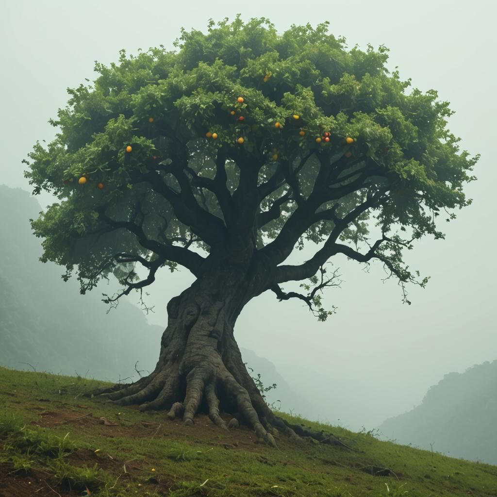 Colorful Fruit Still Life
