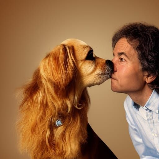 Lady and the Tramp Portrait in Studio Lighting