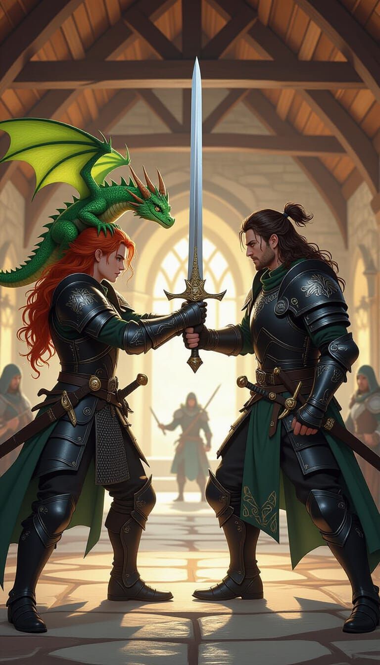 Clash of Warriors: A Medieval Fantasy Duel