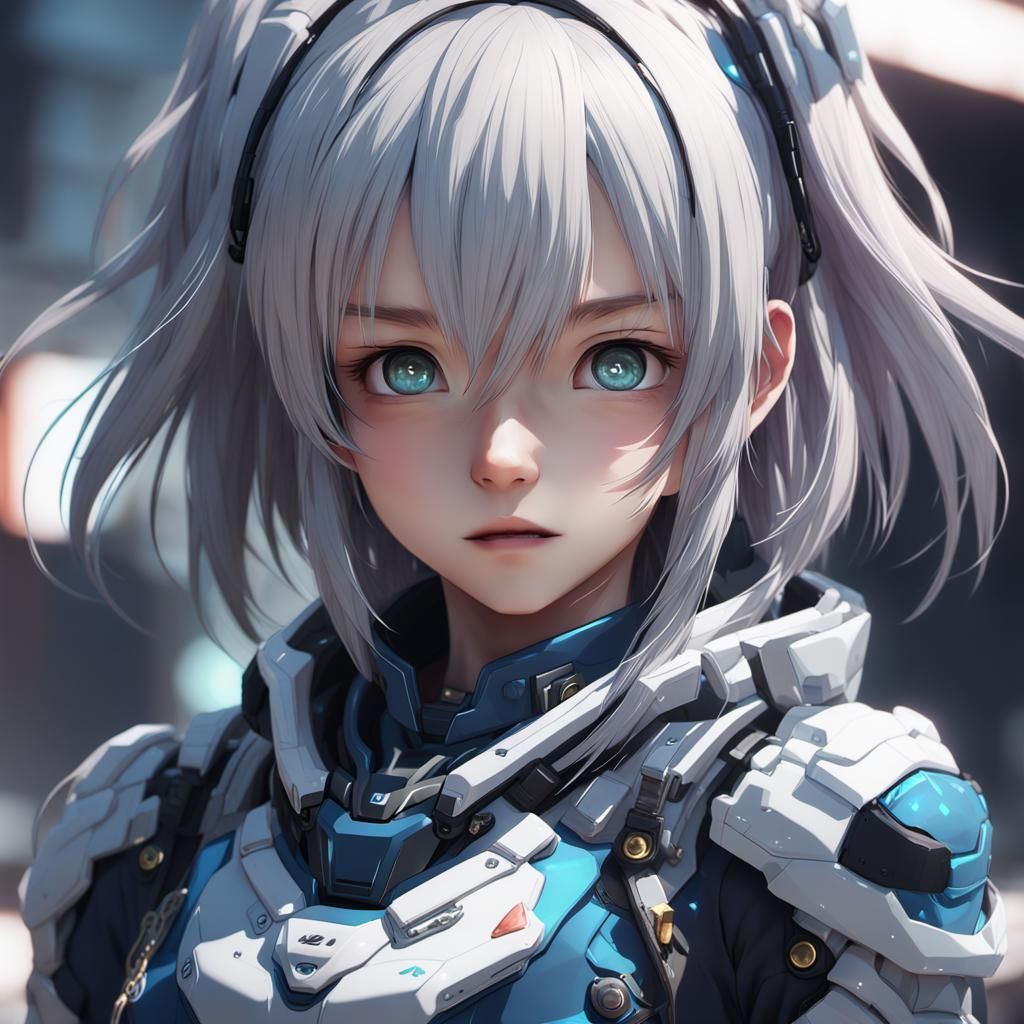 Detailed 3D Anime Art Inspired by Genshin Impact