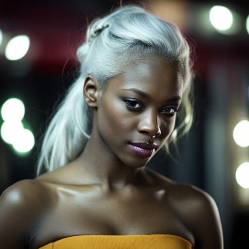 Spider-Gwen Portrait as Hyperdetailed Digital Art