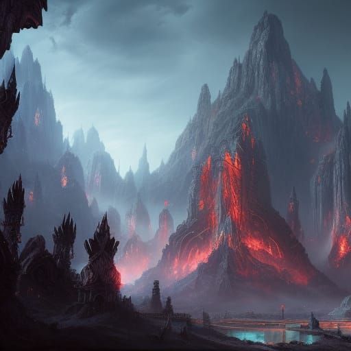 Son of Ares: Detailed Matte Painting