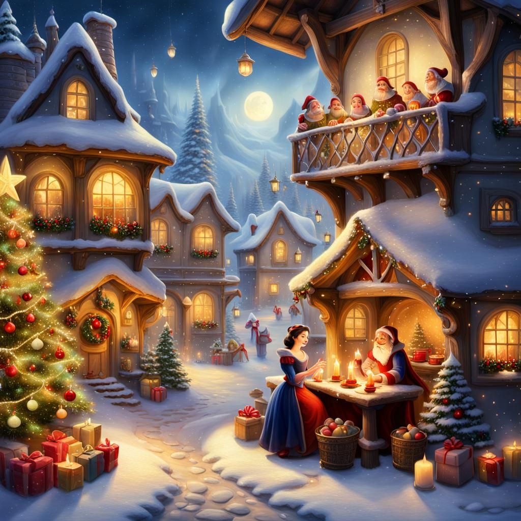 Snow White's Christmas: A Fairy-Tale Fantasy
