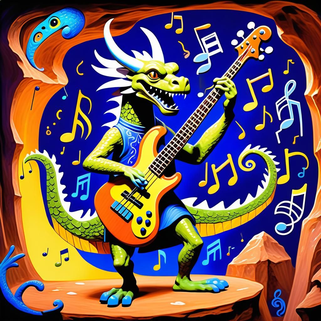 Dragon Man's Synesthetic Cave Concert