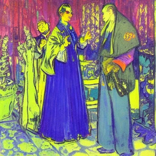 Fluorescent Vampire in Twilight: An Avant-Garde Vision