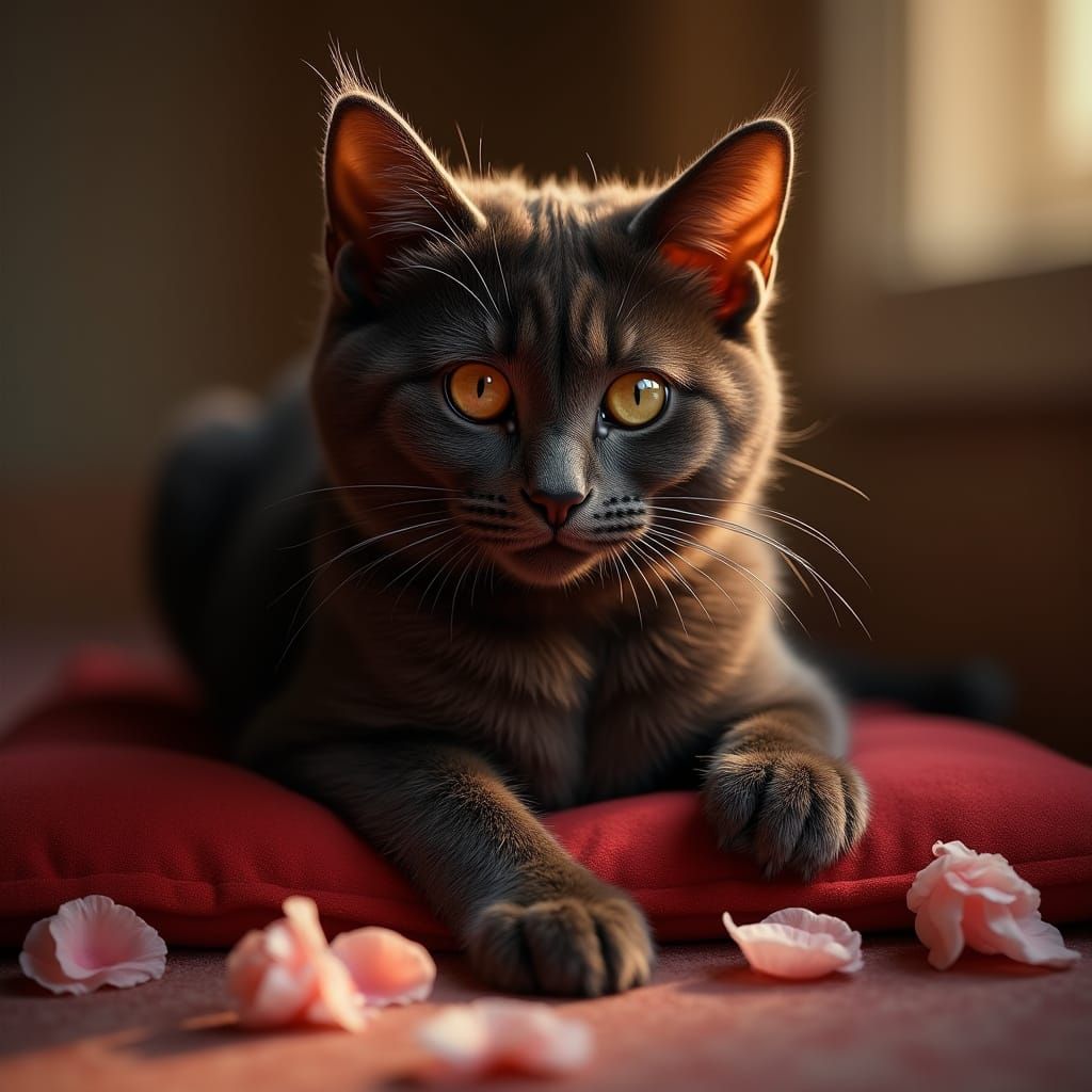 Ink Art Cat
