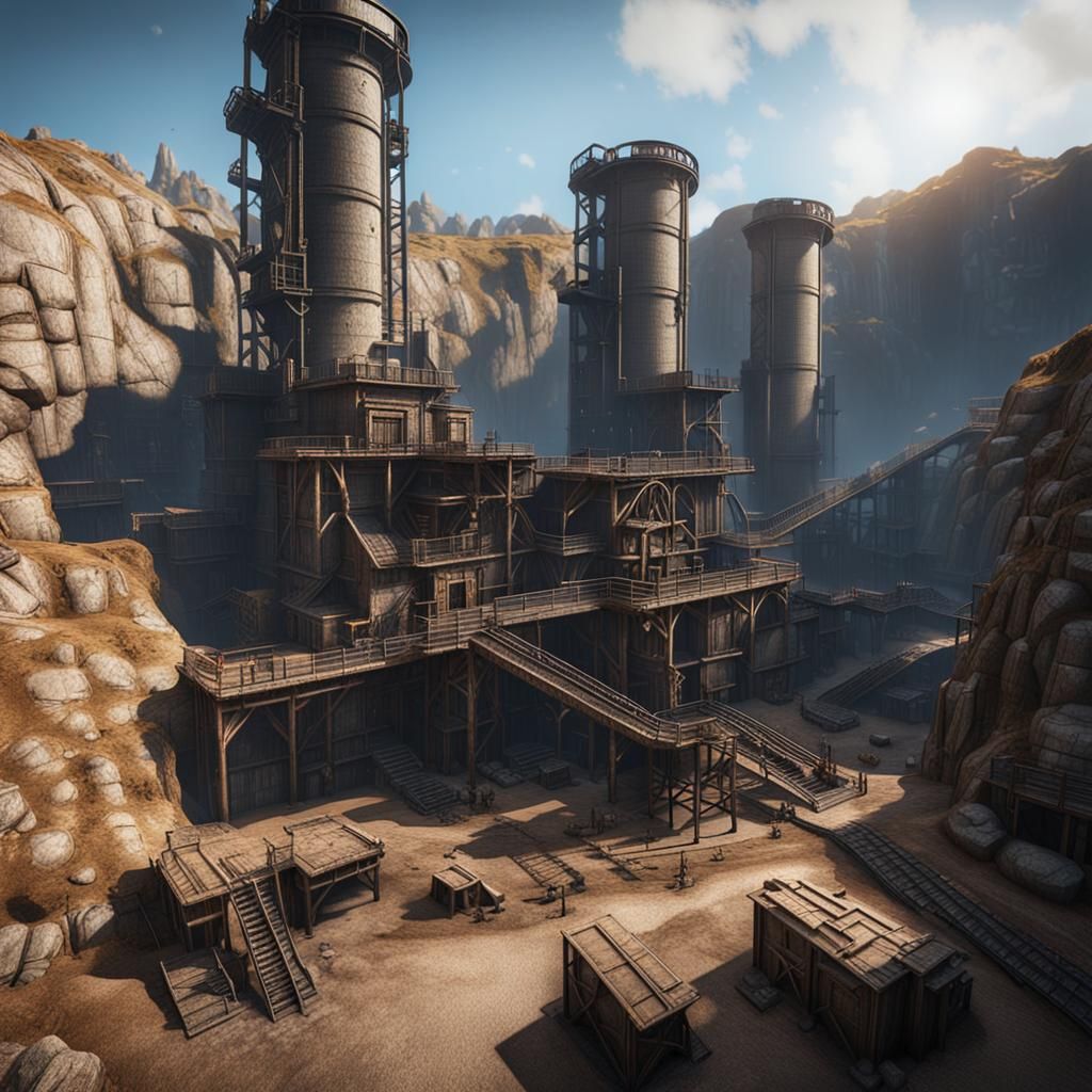 Desolate Tin Mine: Empty Due to Corruption